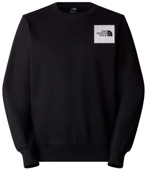 The North Face Fine Crew Trui Heren Zwart