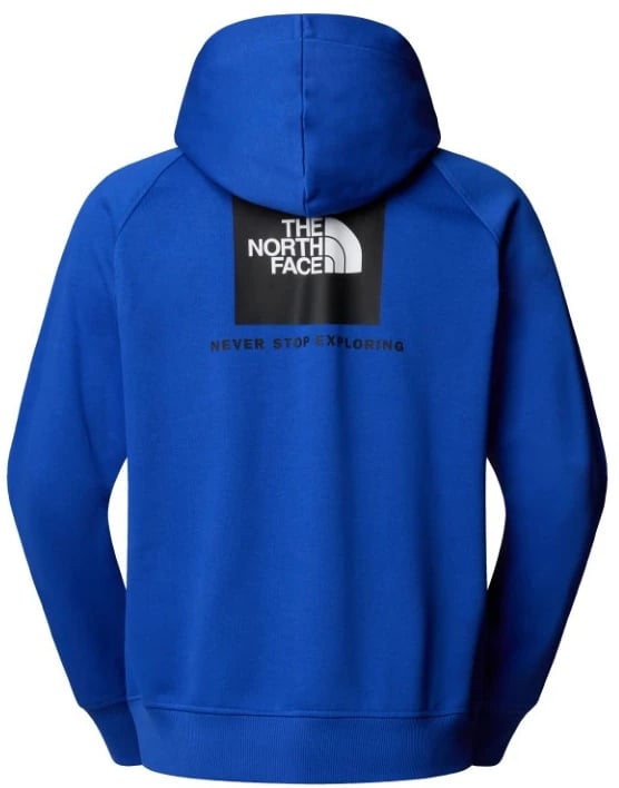 The North Face Raglan Redbox Hoodie Blauw