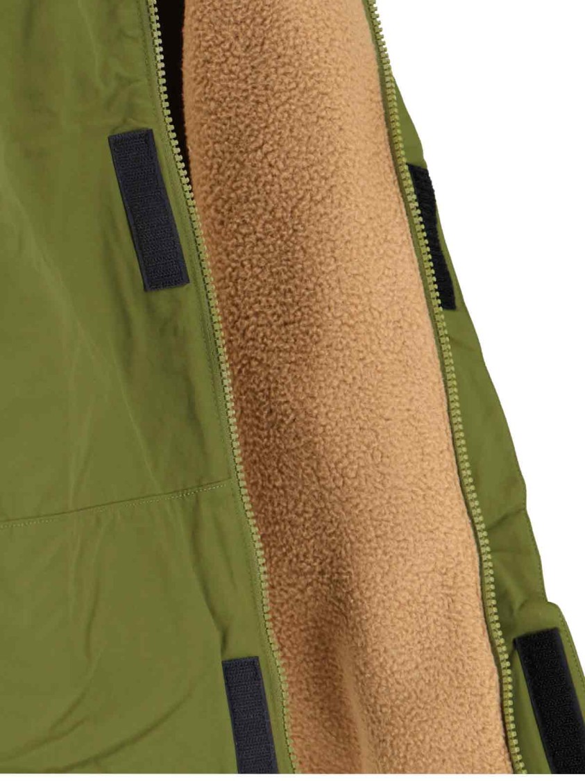 The North Face "Yumiori Rev" Fleece Jacket, In Green Fabric Neutraal