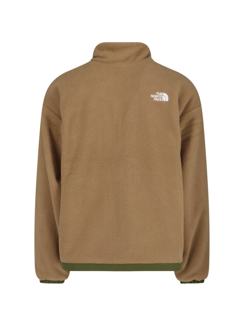 The North Face "Yumiori Rev" Fleece Jacket, In Green Fabric Neutraal