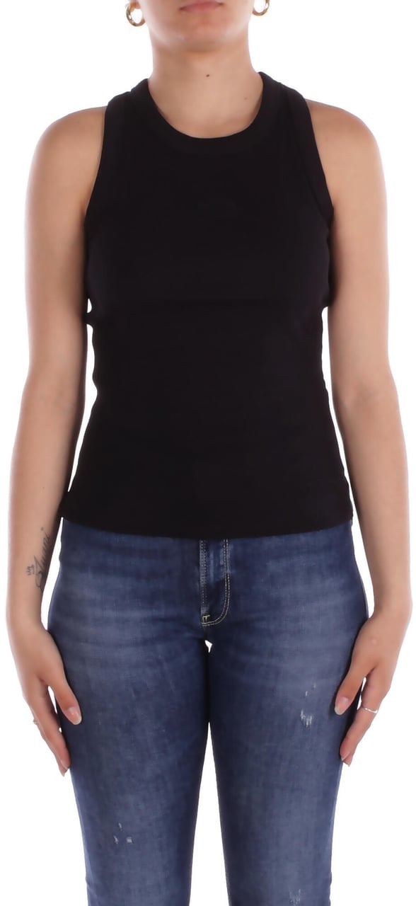 The North Face T-Shirts And Polos Black Zwart