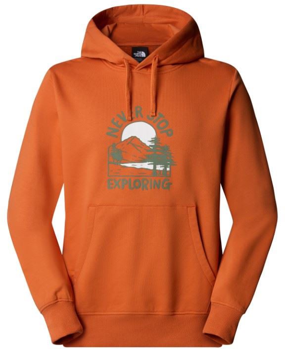 The North Face Outdoor Graphic Trui Oranje