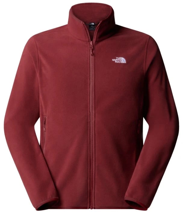 The North Face Glacier Full Zip Rood