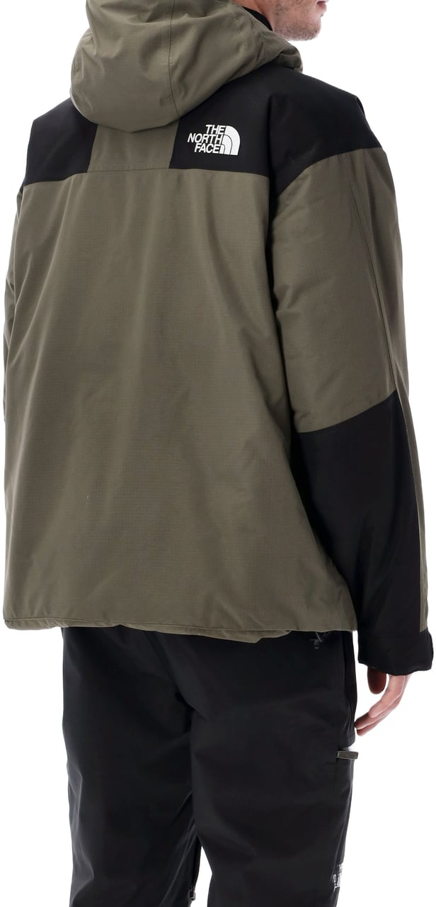 The North Face Mountain Down Jacket Military Green Groen