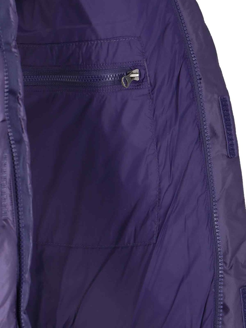The North Face Padded Down Jacket, In Purple Fabric Paars