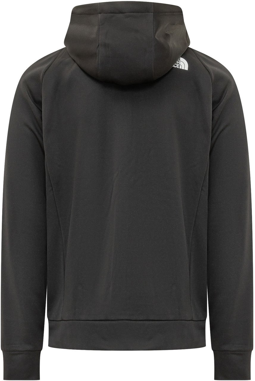 The North Face Felpa con Cappuccio e Zip Donkergrijs