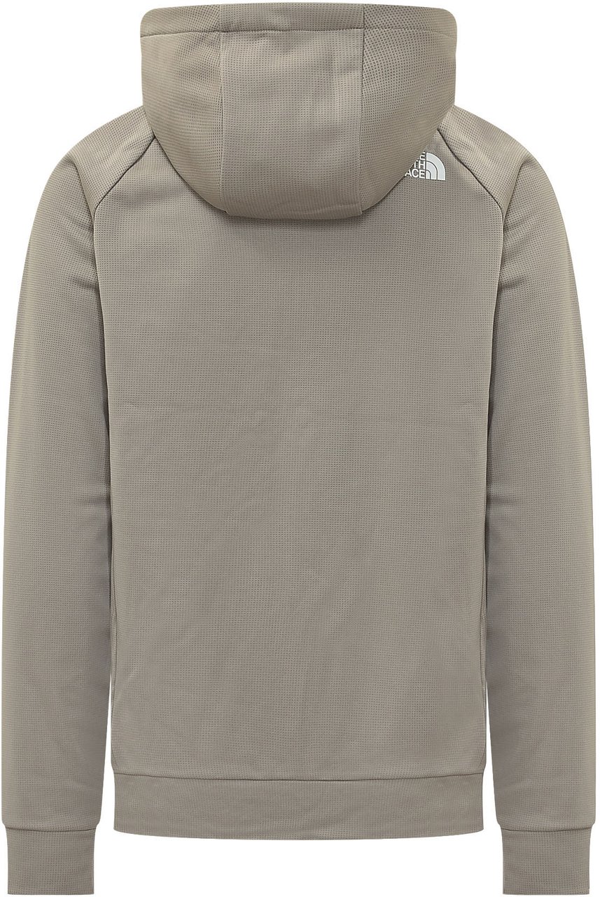 The North Face Felpa con Cappuccio e Zip Taupe