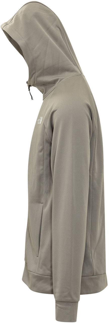 The North Face Felpa con Cappuccio e Zip Taupe
