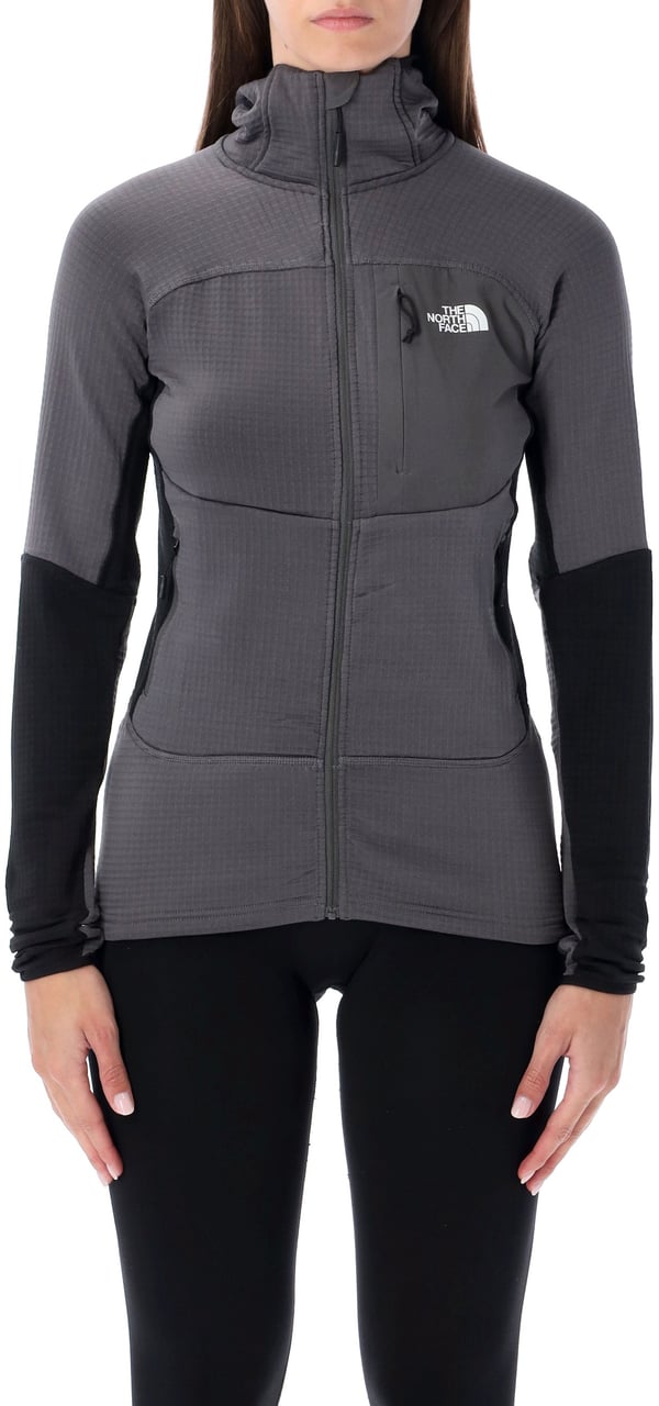 The North Face Powergrip Hoodie Dk Grey Grijs