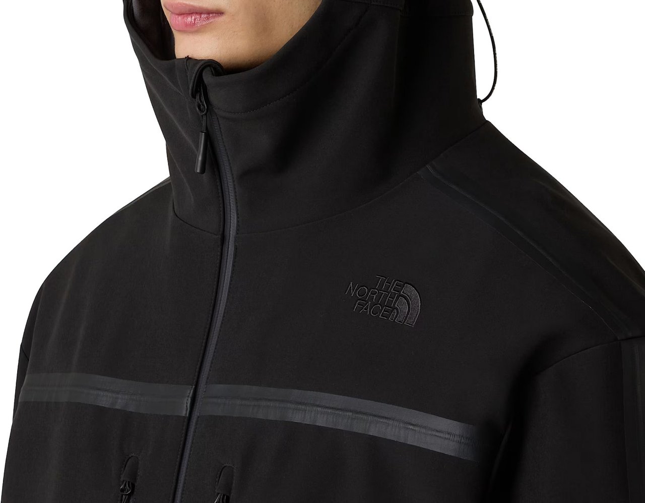 The North Face Nse Softshell Hoodie Jacket Zwart
