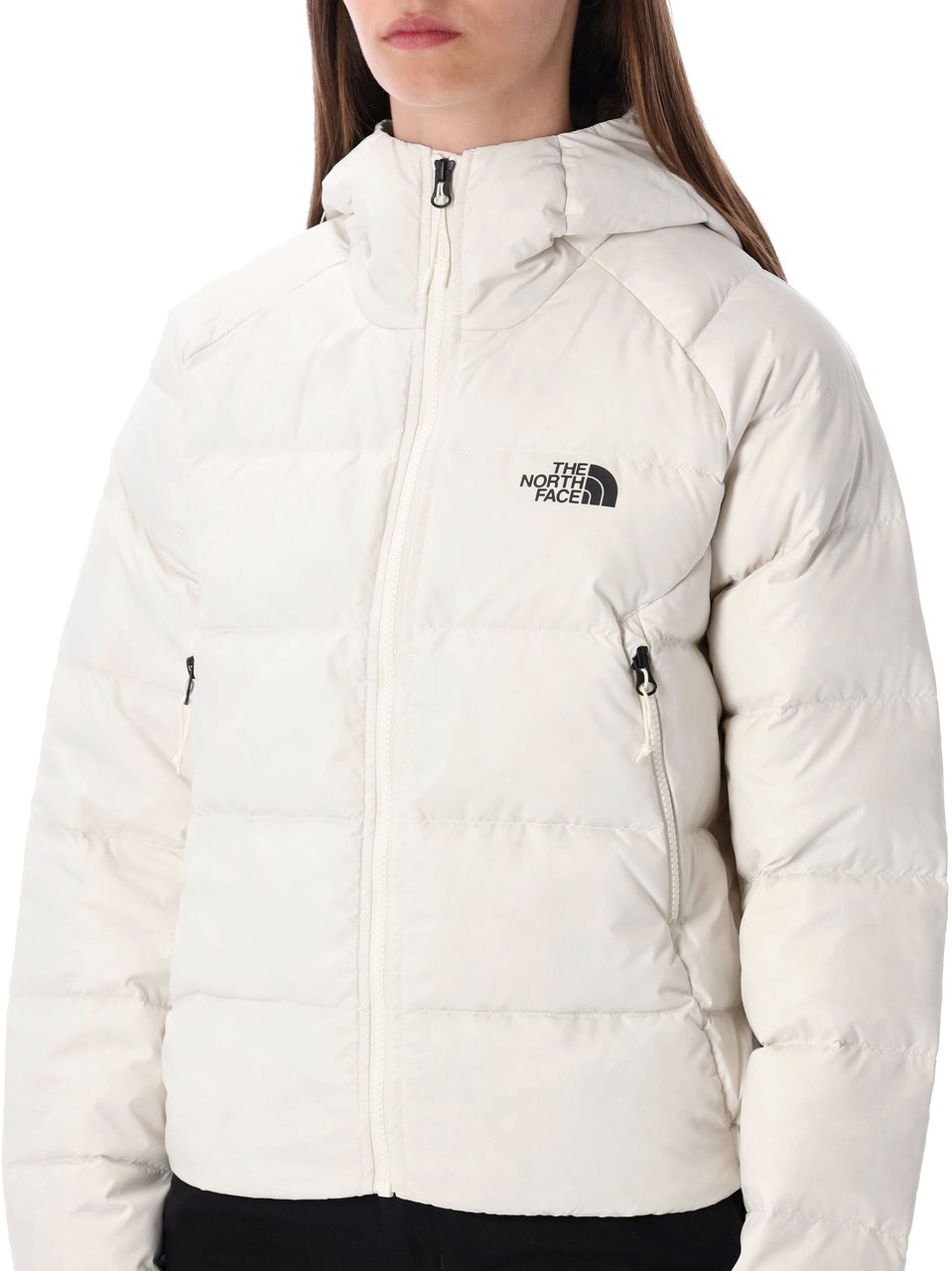 The North Face Hyalite Down Hoodie Bianco Wit