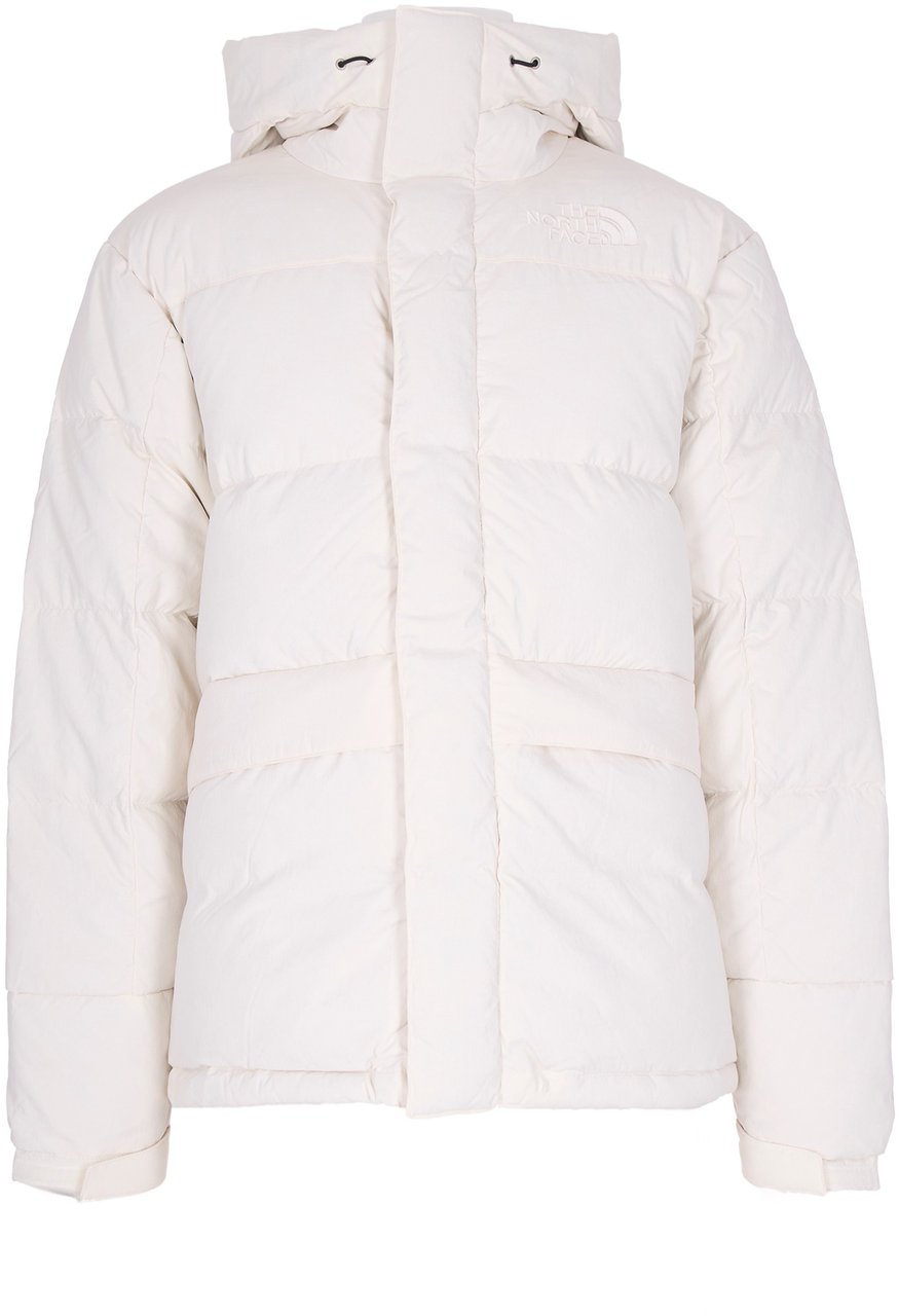 The North Face Coats White Dune Beige