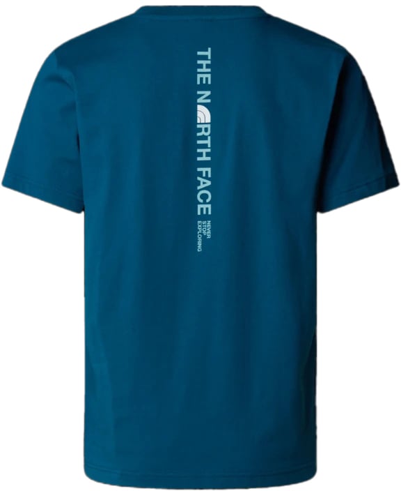The North Face Vertical Logo S/S Blauw
