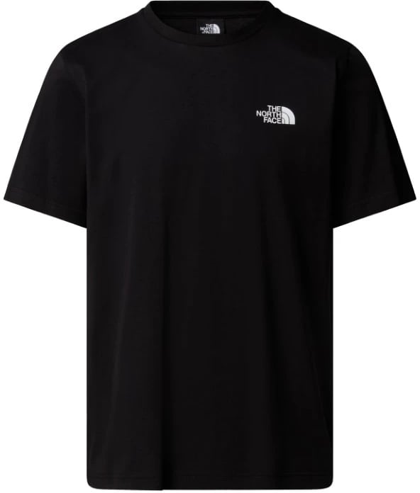 The North Face Vertical Logo S/S Zwart