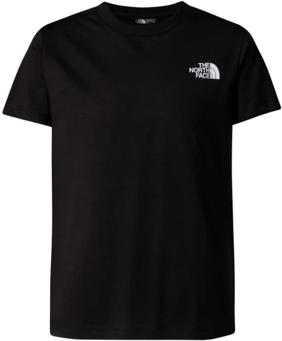 The North Face S/S Redbox T-shirt Zwart