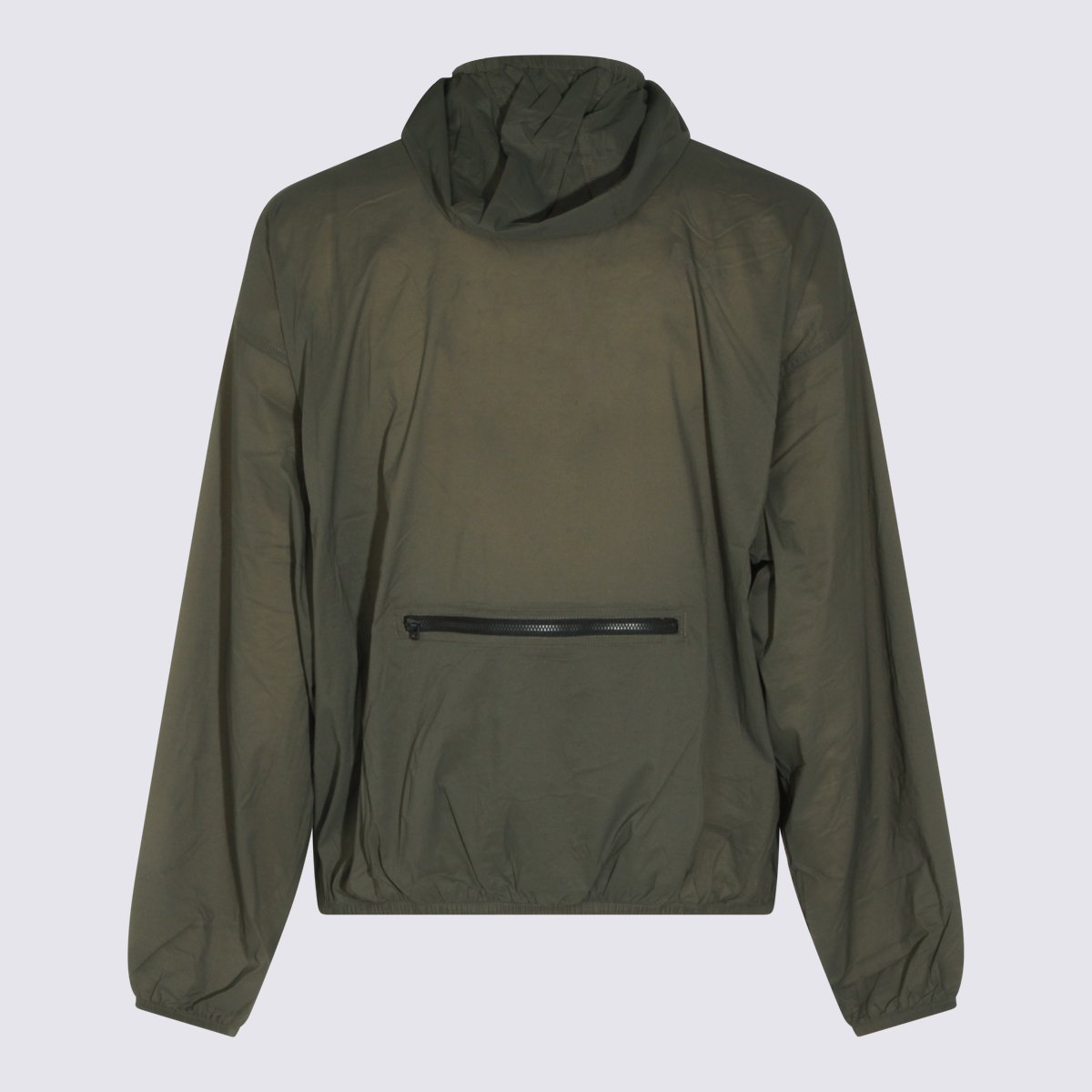 The North Face Black Relaxed-Fit Hooded Pocket Jacket Grijs