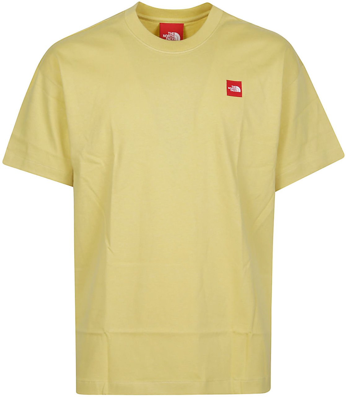 The North Face Red Box T-shirt Yellow Geel