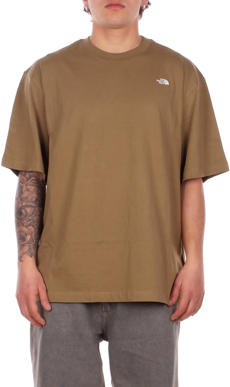 The North Face T-Shirts And Polos Cedar Green Donkergroen