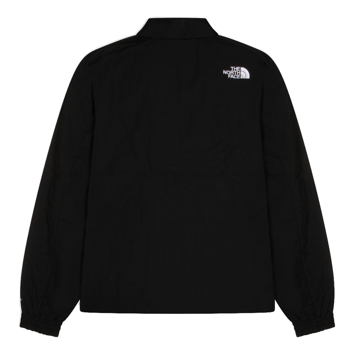 The North Face Black Jacket With Zippered Pockets Zwart