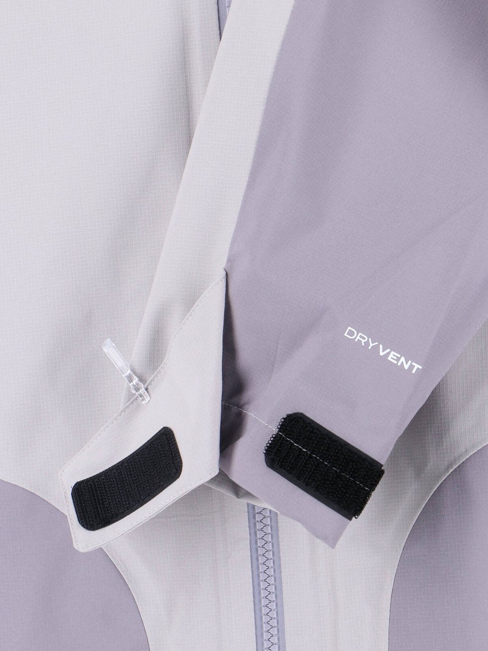 The North Face Grey NSE Zip-Up Fabric Jacket Grijs