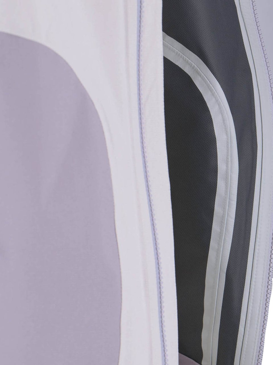 The North Face Grey NSE Zip-Up Fabric Jacket Grijs