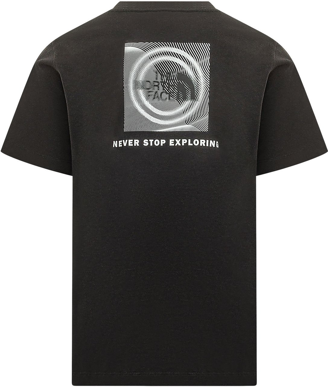 The North Face T-shirt con Logo Grafico Zwart