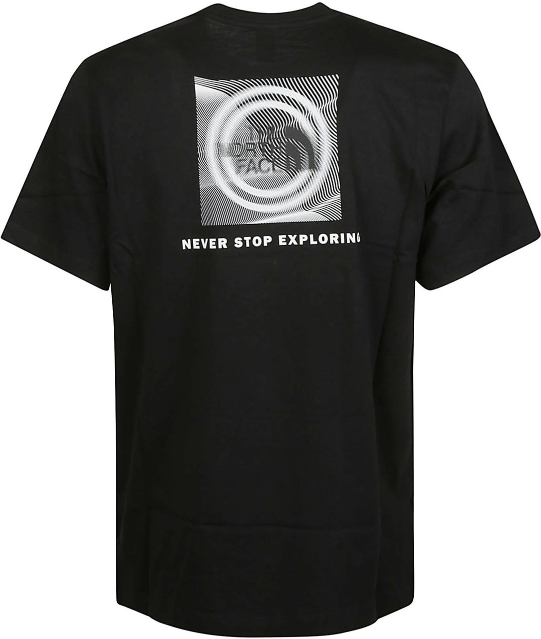 The North Face Box Nse Energy Regular T-shirt Black Zwart
