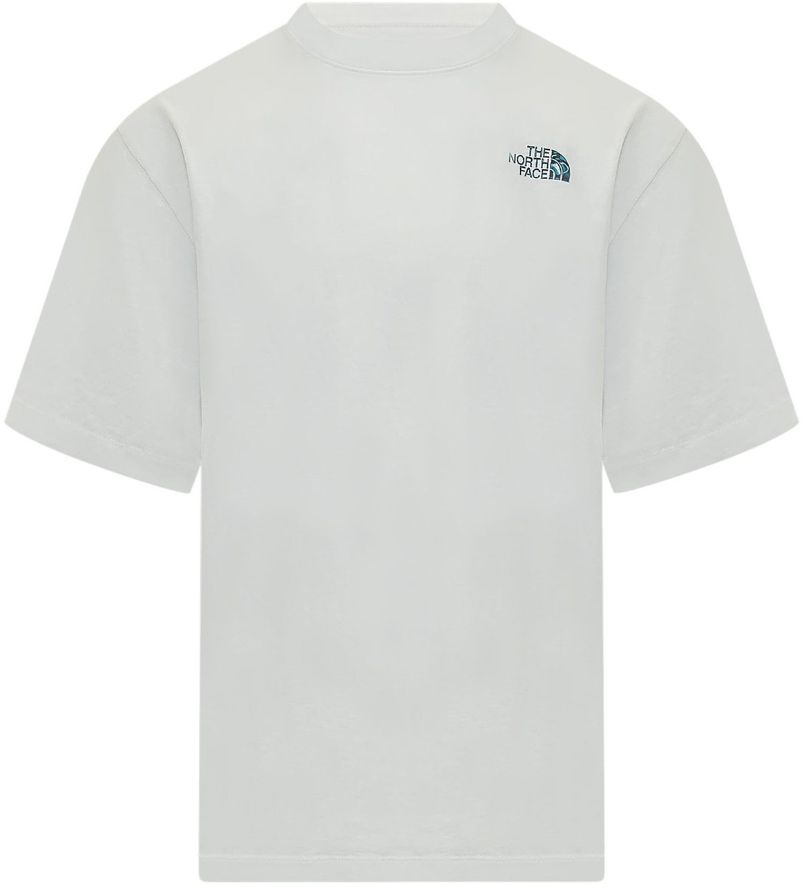 The North Face T-shirt con Logo Quadrato Wit