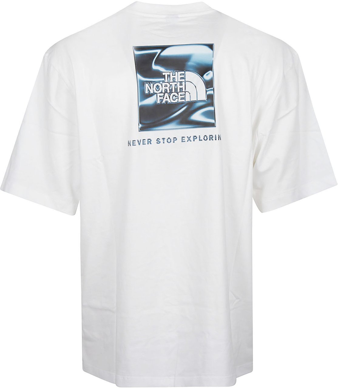 The North Face Liquid Box Nse Oversize T-shirt White Wit