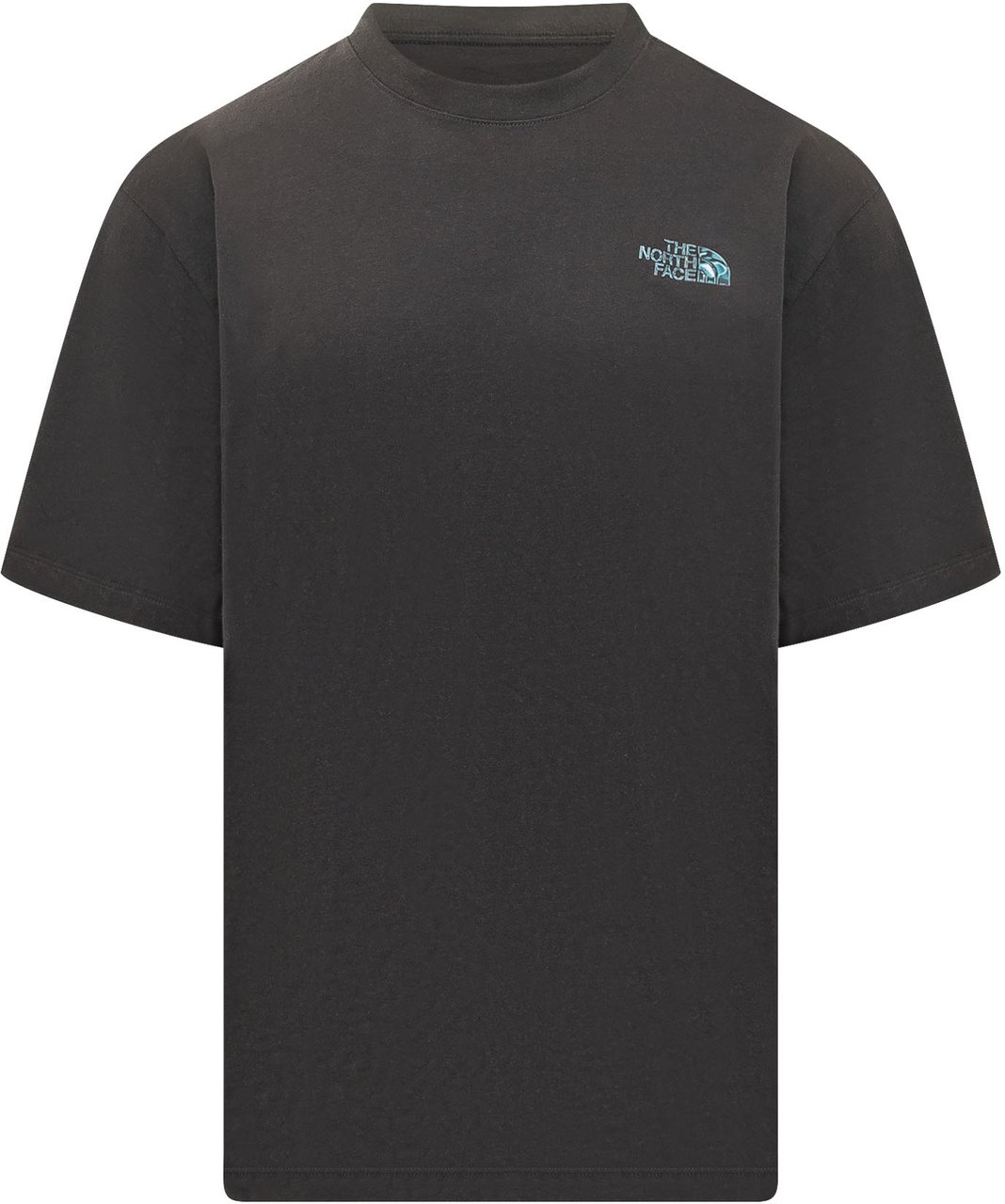 The North Face T-shirt Oversize con Logo Zwart
