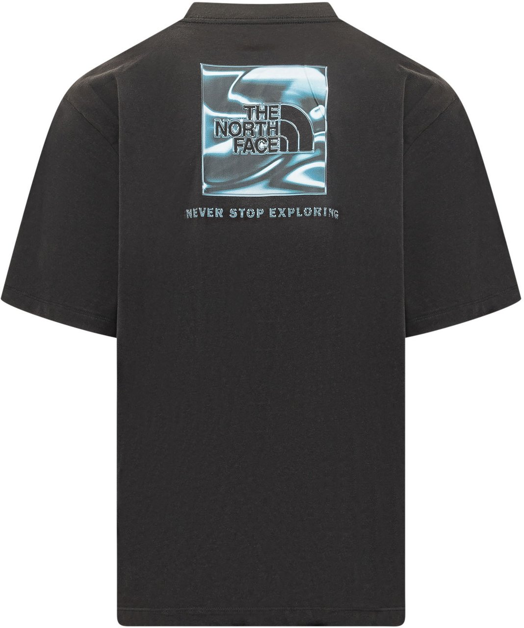 The North Face T-shirt Oversize con Logo Zwart