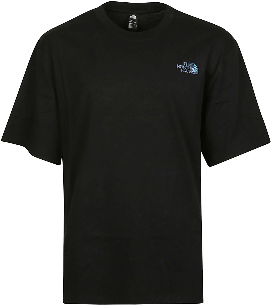 The North Face Liquid Box Nse Oversize T-shirt Black Zwart