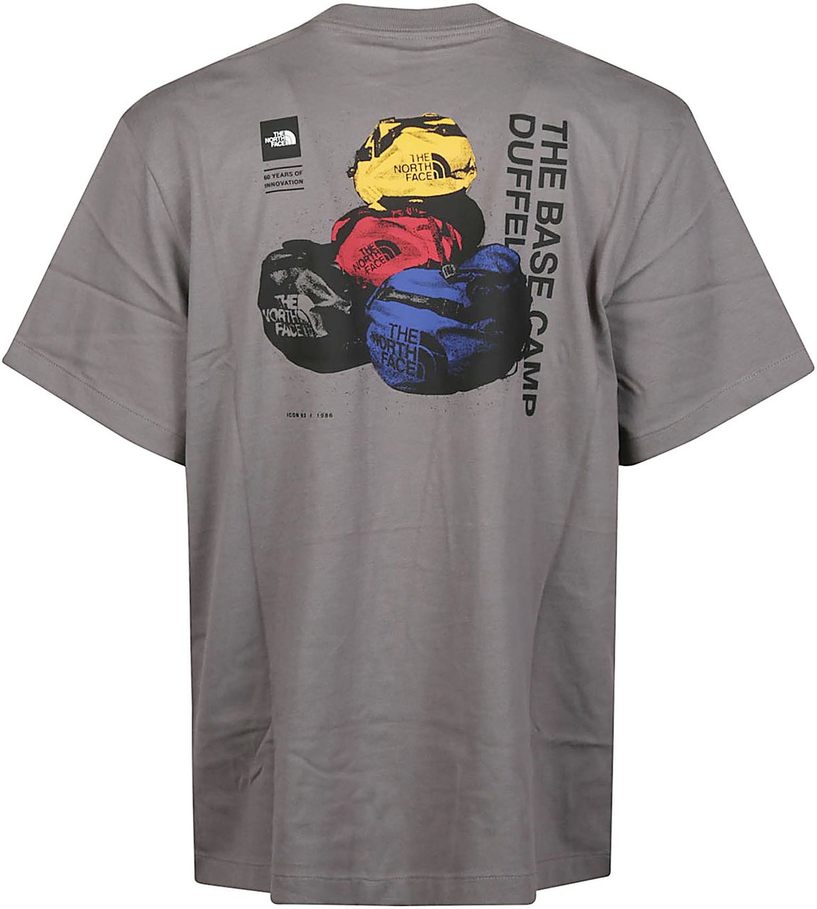 The North Face Bcd Celebration Relaxed T-shirt Grey Grijs