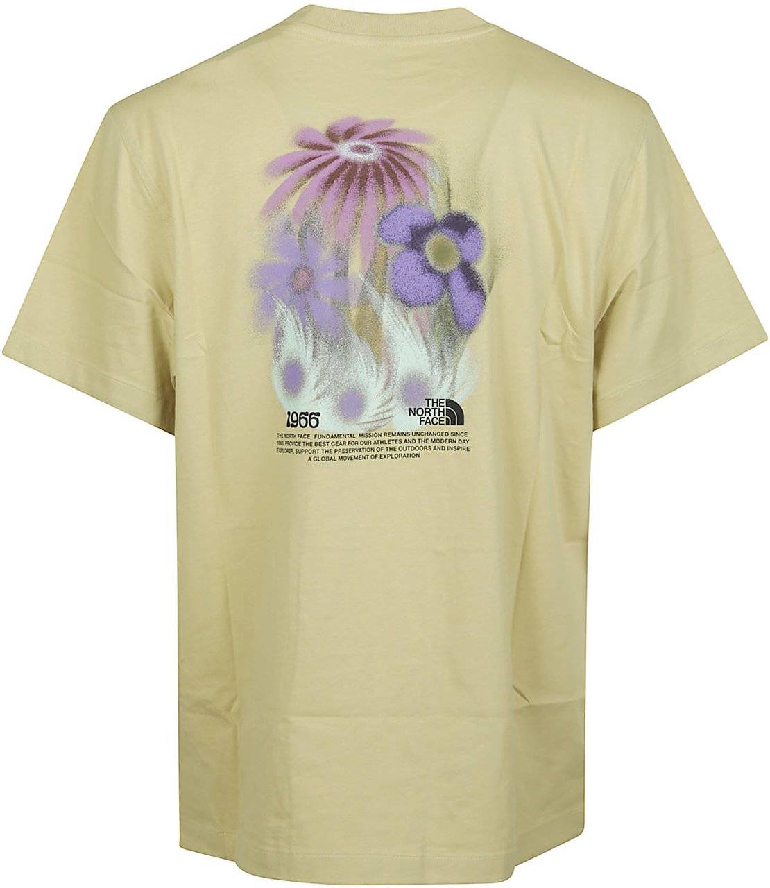 The North Face 1966 Flora Relaxed T-shirt Yellow Geel