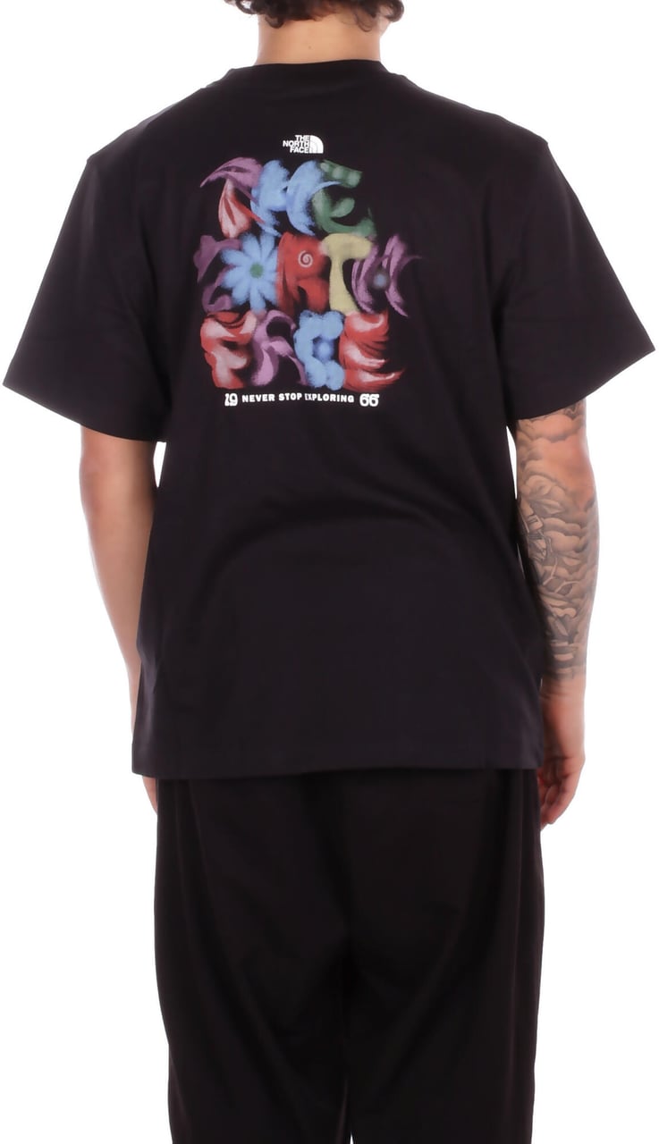 The North Face T-Shirts And Polos Black Zwart
