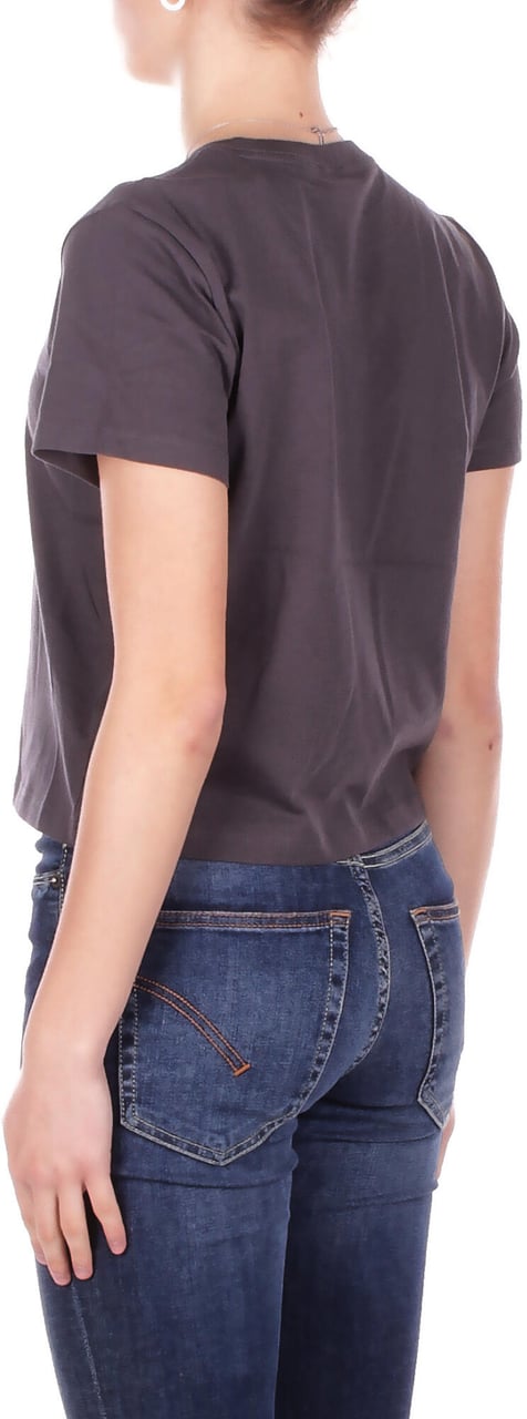 The North Face T-Shirts And Polos Antracite Donkergrijs