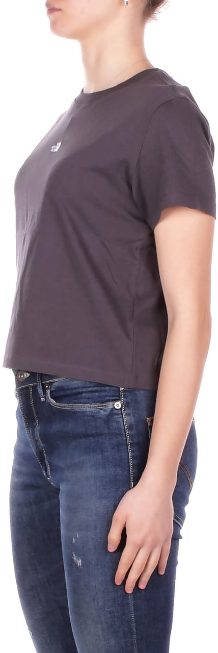 The North Face T-Shirts And Polos Antracite Donkergrijs