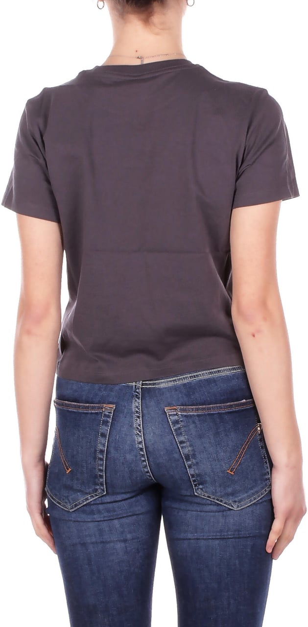 The North Face T-Shirts And Polos Antracite Donkergrijs