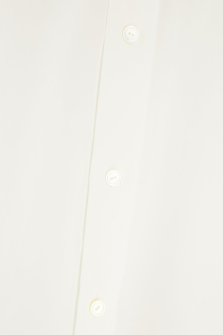 The Row The Row White poplin shirt Wit