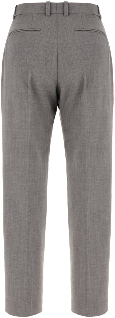 The Row The Row Grey stretch wool pants Grijs