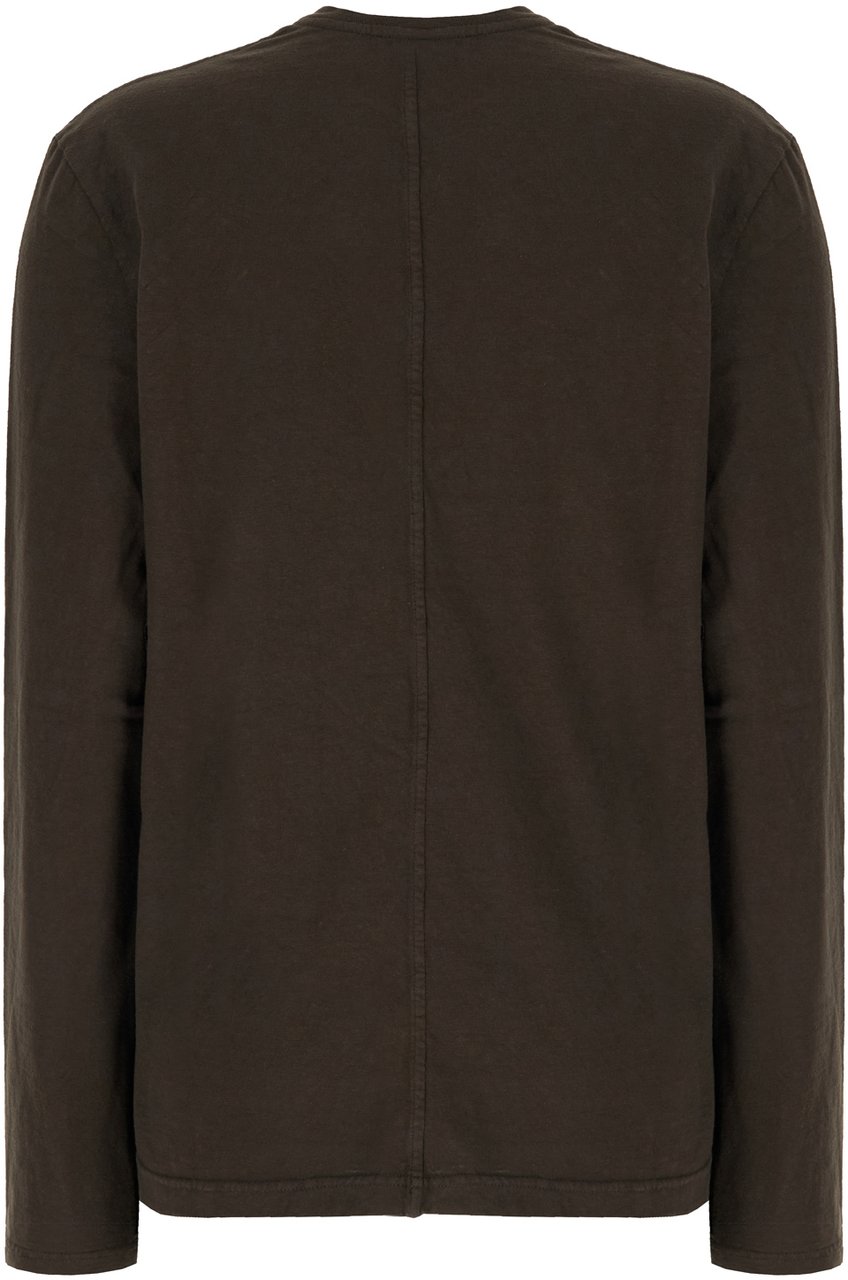 The Row The Row Chocolate cotton t-shirt Bruin