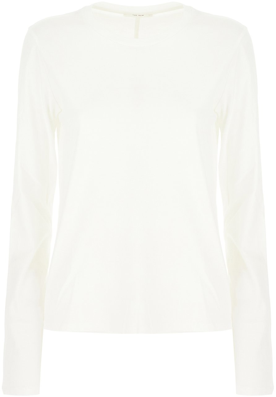 The Row The Row White cotton t-shirt Wit