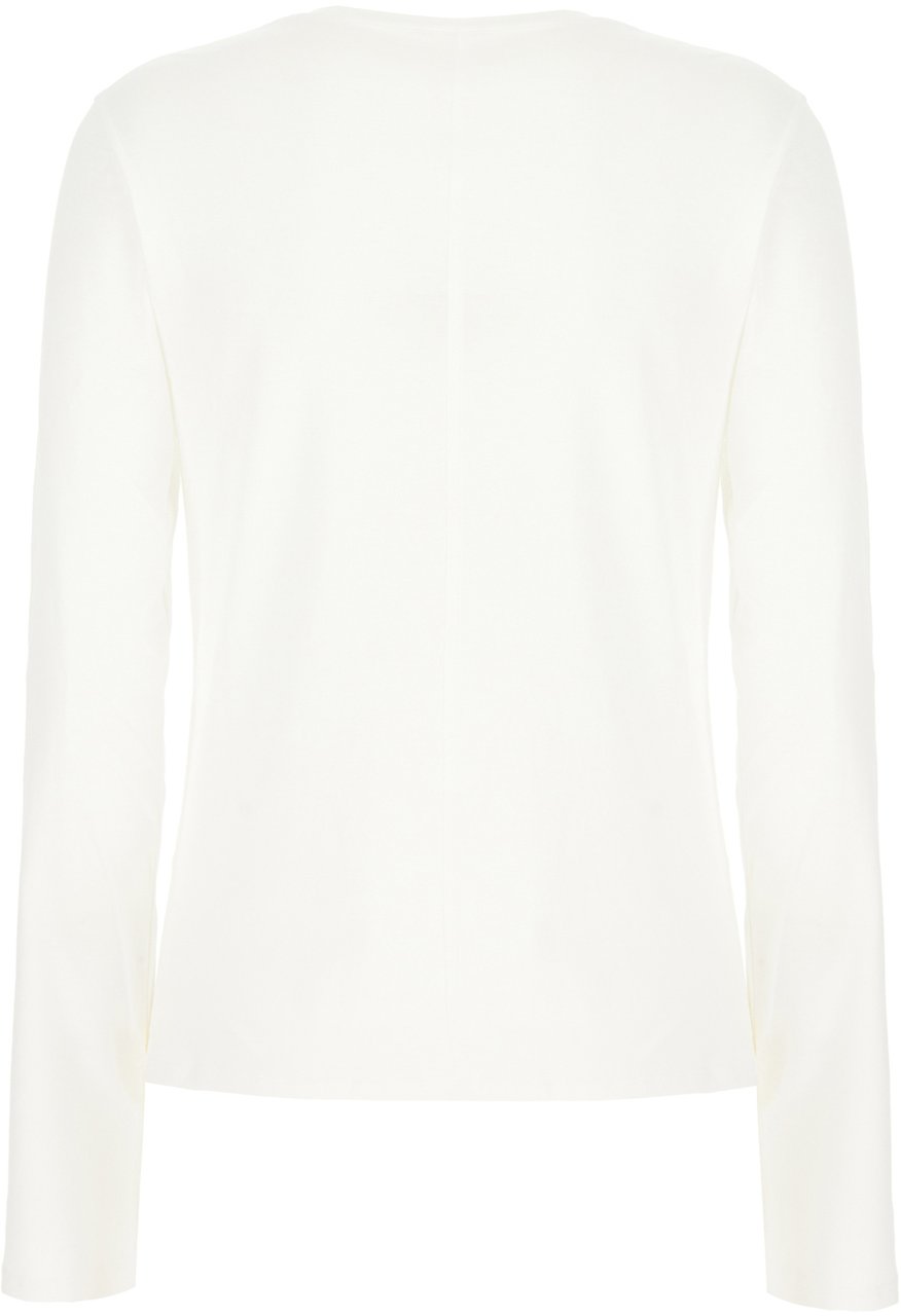 The Row The Row White cotton t-shirt Wit