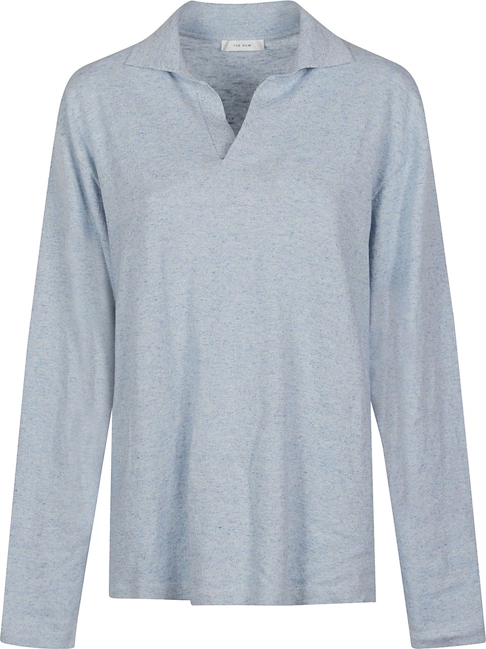 The Row Pale Blue Niosa Knit Top Wit