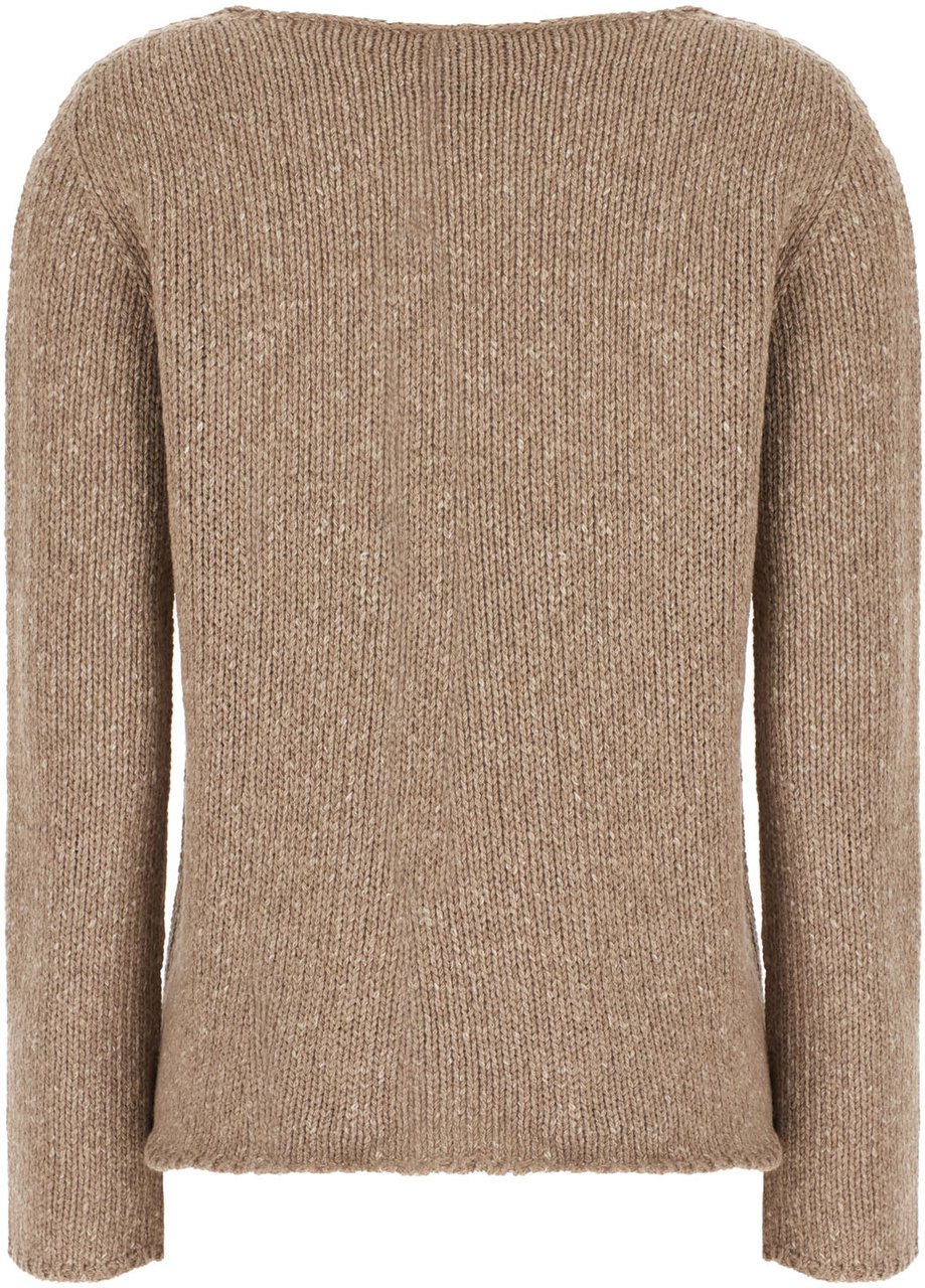 The Row The Row Camel cashmere Nitha sweater Bruin