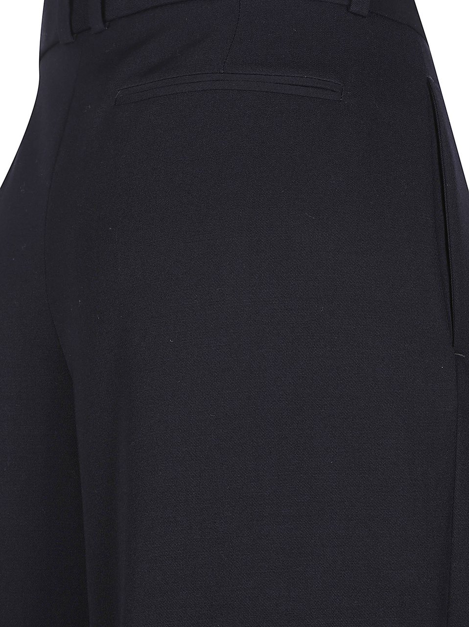 The Row Dender Pant High-Waisted Trousers Zwart