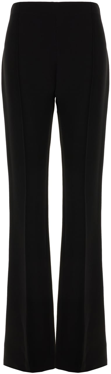 The Row Black silk pants Zwart