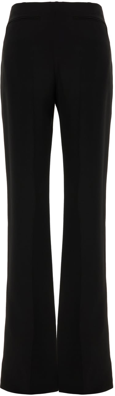 The Row Black silk pants Zwart