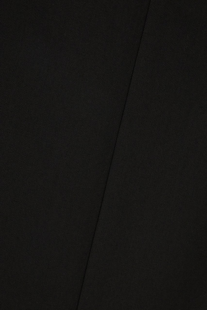 The Row Black wool skirt Zwart