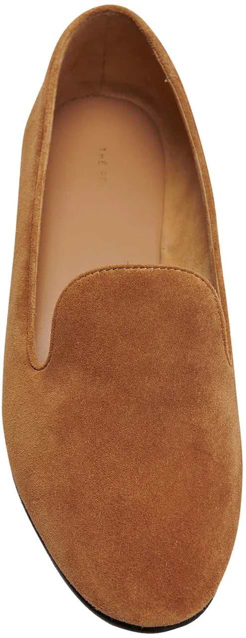 The Row The Row Tippi Leather Loafers Bruin